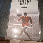 George Best Vintage Retro Manchester United  Man Cave Metal Sign pub