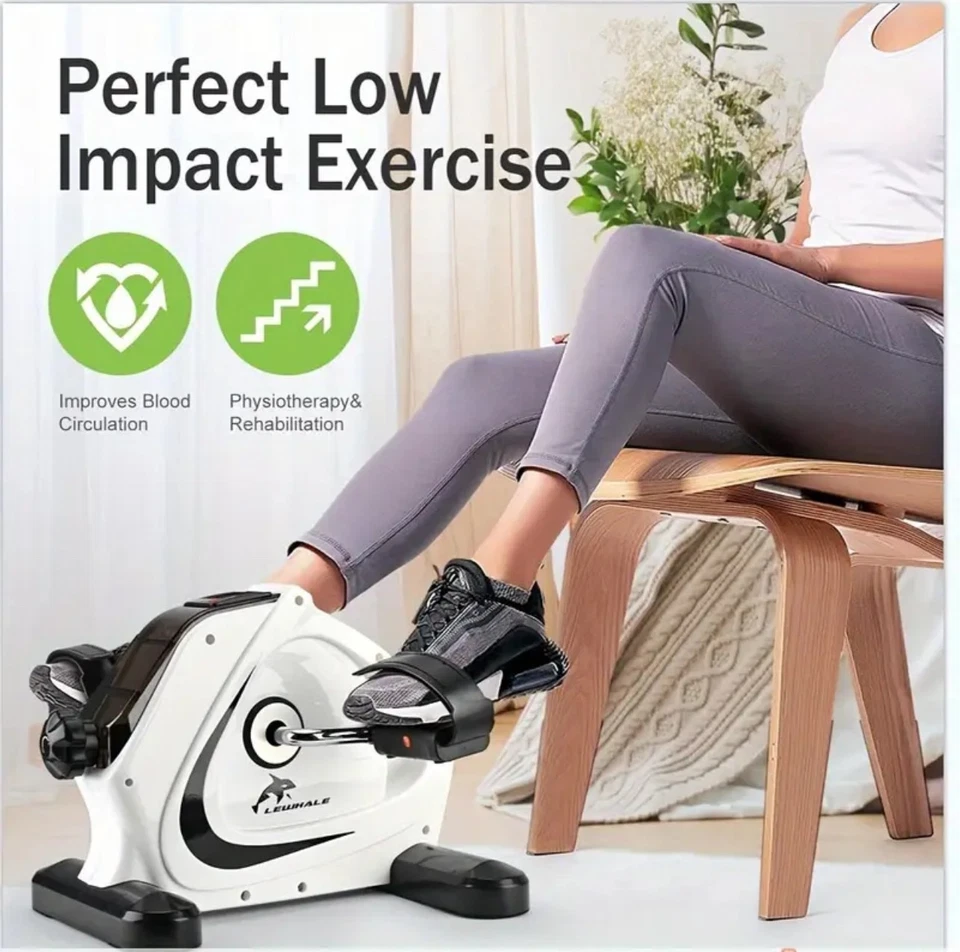 Portable Fitness Elliptical Pedal Exerciser With LCD Display - Image 4 of 4