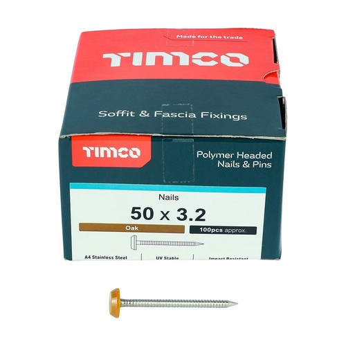 Timco - Polymer Bevestigingsnagels A4 - Afbeelding 2 van 2