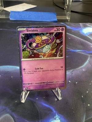 Sinistea SVP 062 Cosmos Holo Black Star Promo Pokemon TCG Near Mint
