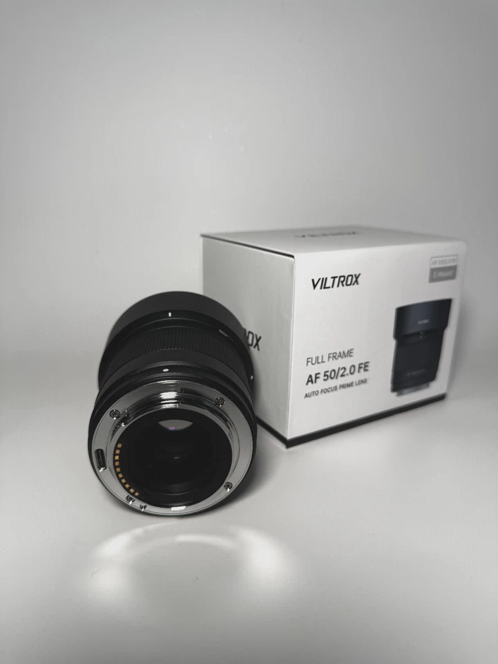 VILTROX AF 50mm F2 Camera Lens Full Frame Auto Focus Light Weight (for Sony FE) - Image 3 of 3