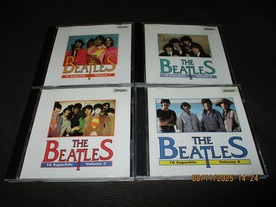 4-CD--THE BEATLES--Volume 1-4----4 X 16 Superhits--Sehr Gut !----