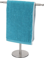 Hand Towel Holder Stand for Bathroom Vanity Countertop Stainless Steel T-Shape F