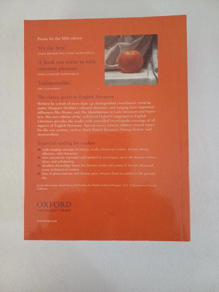 The Oxford Companion to English Literature by Margaret Drabble
