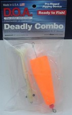 DOA 62305 DC Popper Deadly Combo Popping Float Shrimp Nite Glow
