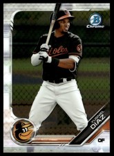 2019 Bowman Chrome Prospects Yusniel Diaz Baltimore Orioles #BCP-109