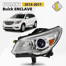 For 2013-2017 Buick Enclave HID/Xenon Headlight w/o Auto Adjust H/Lamps Driver