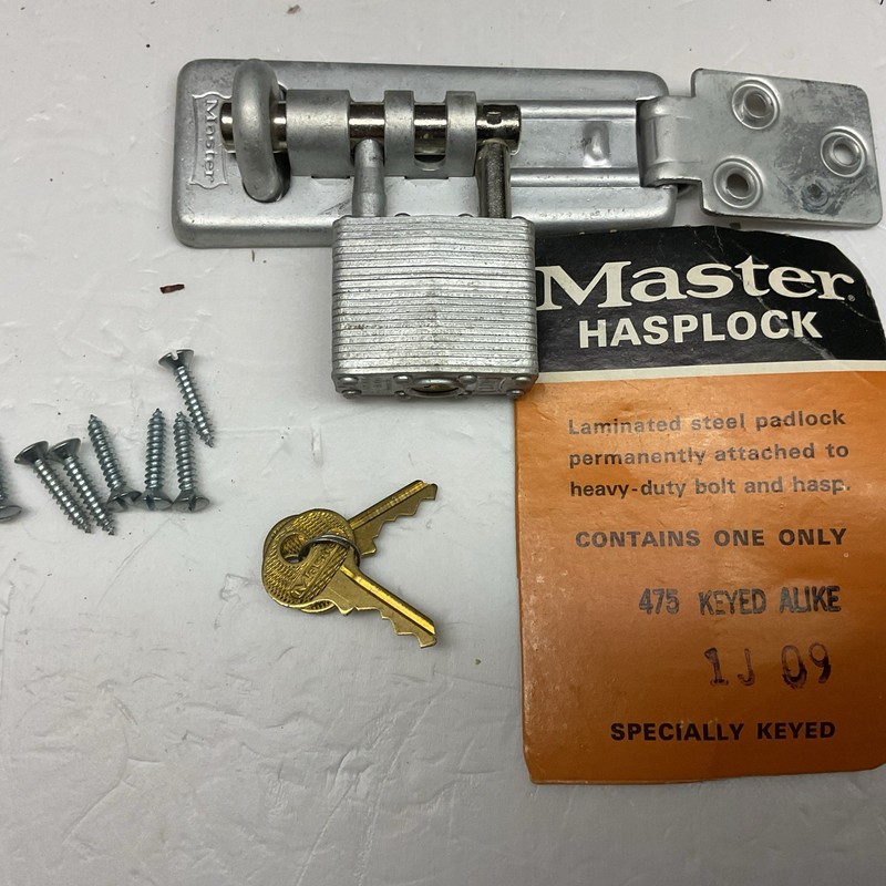 Master Lock Hasplock Model 475