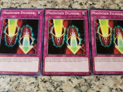 Yu-Gi-Oh!  3 × Magischer Zylinder Box 7