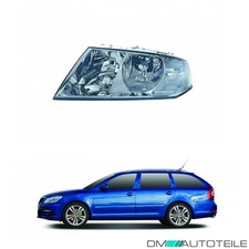 Hauptscheinwerfer links H7/H1 Motor für Skoda Octavia II 1Z3 Combi 1Z5