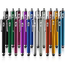 TCD 20-Pack Stylus Pens for Touch Screens   Universal 20 Pack, Multi Color