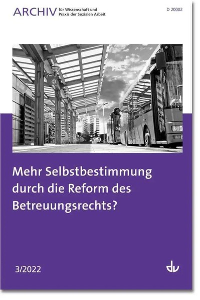 Mehr Selbstbestimmung Durch Die Reform Des Betreuungsrechts? | E.V. | Buch-image