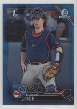 2016 Bowman Draft Chrome Draft Picks Blue Refractor 54/150 Logan Ice #BDC-9 0c6