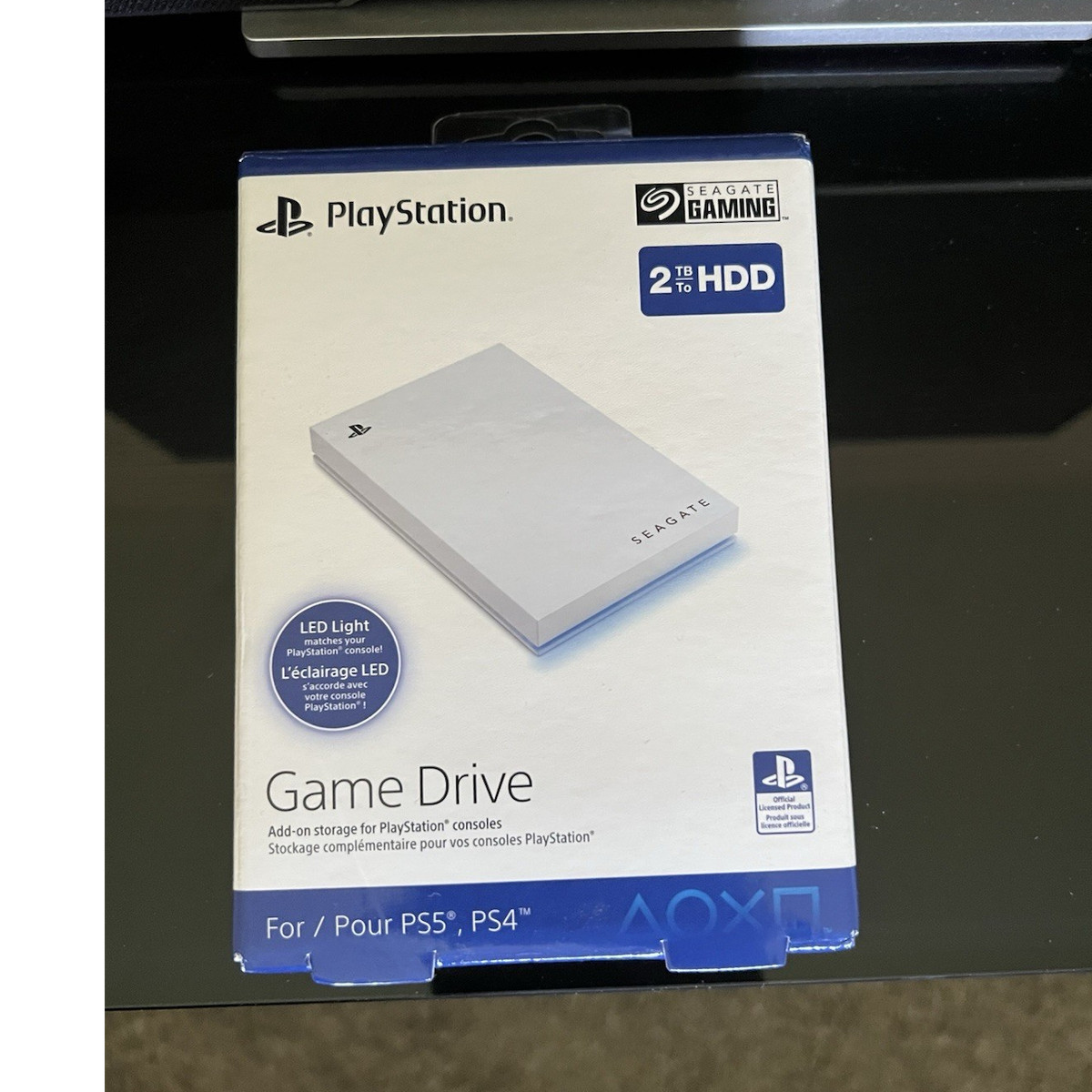 Seagate 2TB External Hard Drive White USB for PS5/PS4 Console | eBay