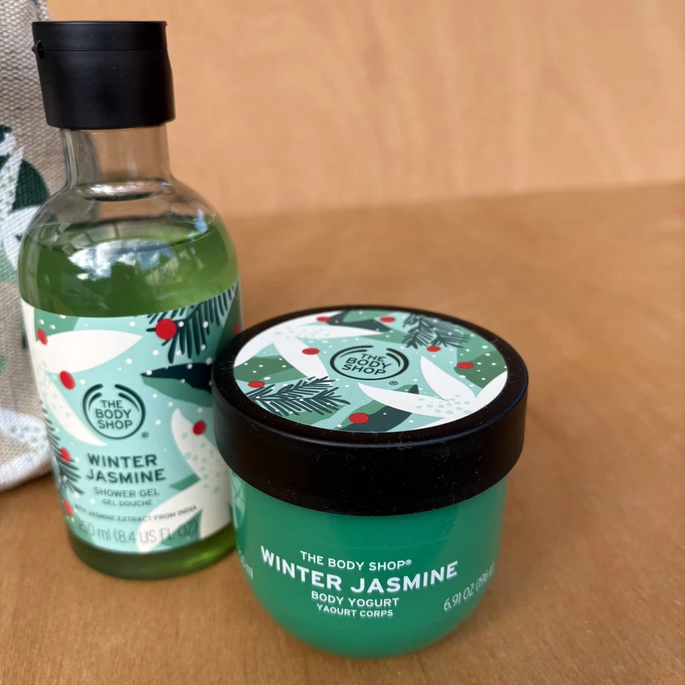 The Body Shop Winter Jasmine Christmas Gift Set New 4 Products Discontinued Rare - image 2 of 3