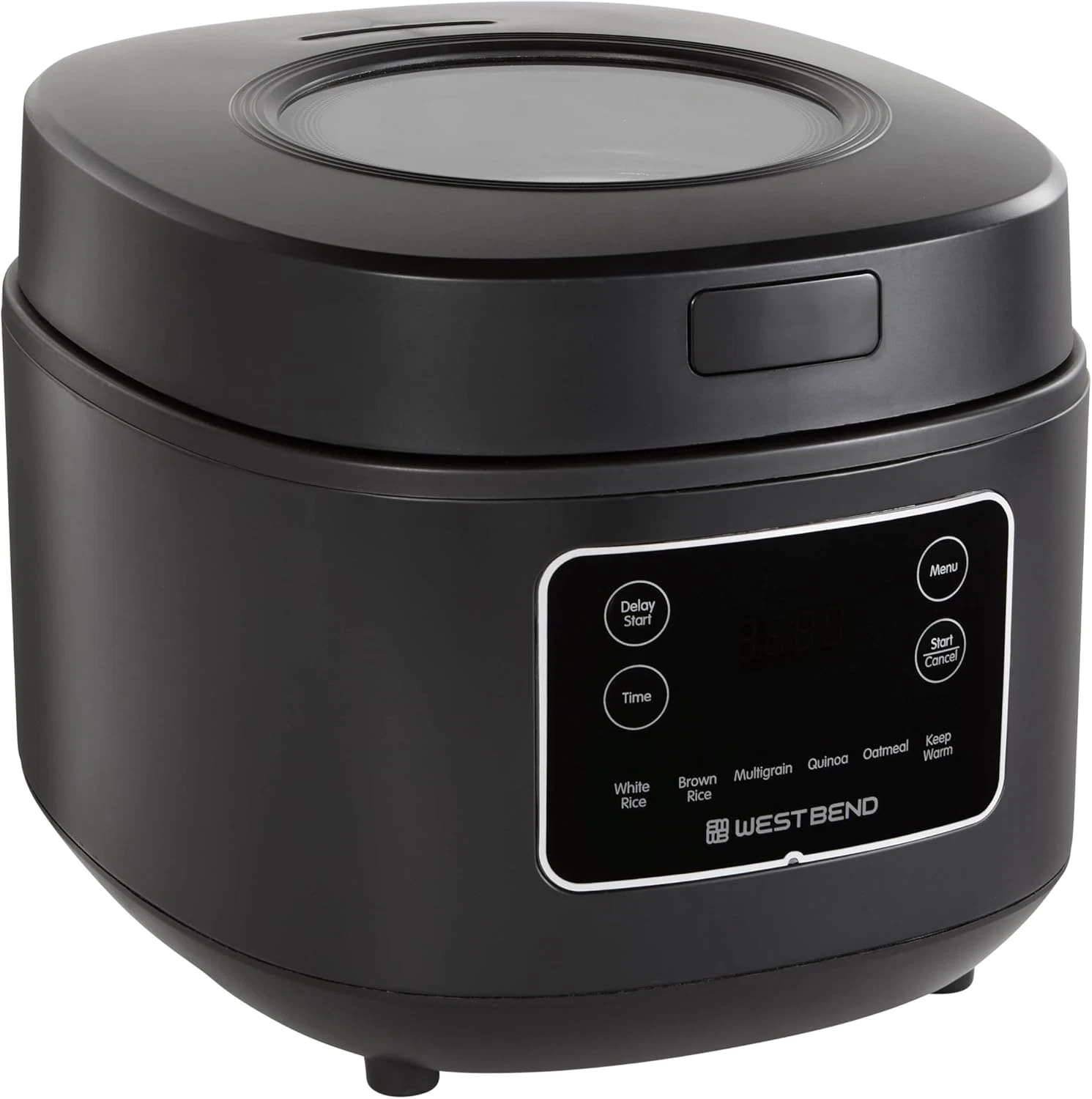 Programmable Rice & Grain Cooker with 7 Preset Functions, Includes Delay Start a