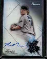 2021 Bowman Sterling #BSPA-MM Max Meyer Prospect Autographs