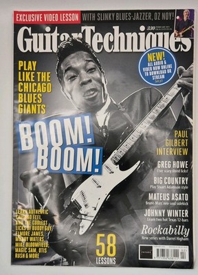 Guitar Techniques Magazine February 2022 No. 330 Greg Howe Mateus Asato