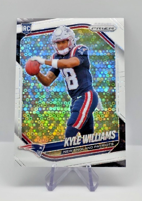 2025 Panini Prizm - Rookies Kyle Williams #336 White Disco Prizm (RC)