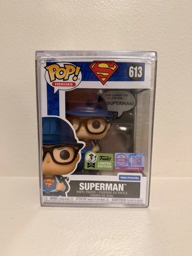 Superman Funko Pop LE 1500 Pieces (ECCC 2026 Official Sticker) IN HAND