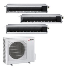 Mitsubishi Electric SEZ-M Trial Kanalisiertes 9000 + 9000 + 12000 B Klimaanlage