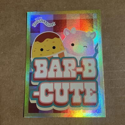 2024 Squishmallows #34 Bar-B-Cute Gold  SSP /10