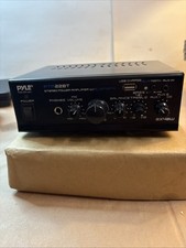 Pyle PTA22BT Stereo Power Amplifier W/Bluetooth READ 110V  220V switch Great