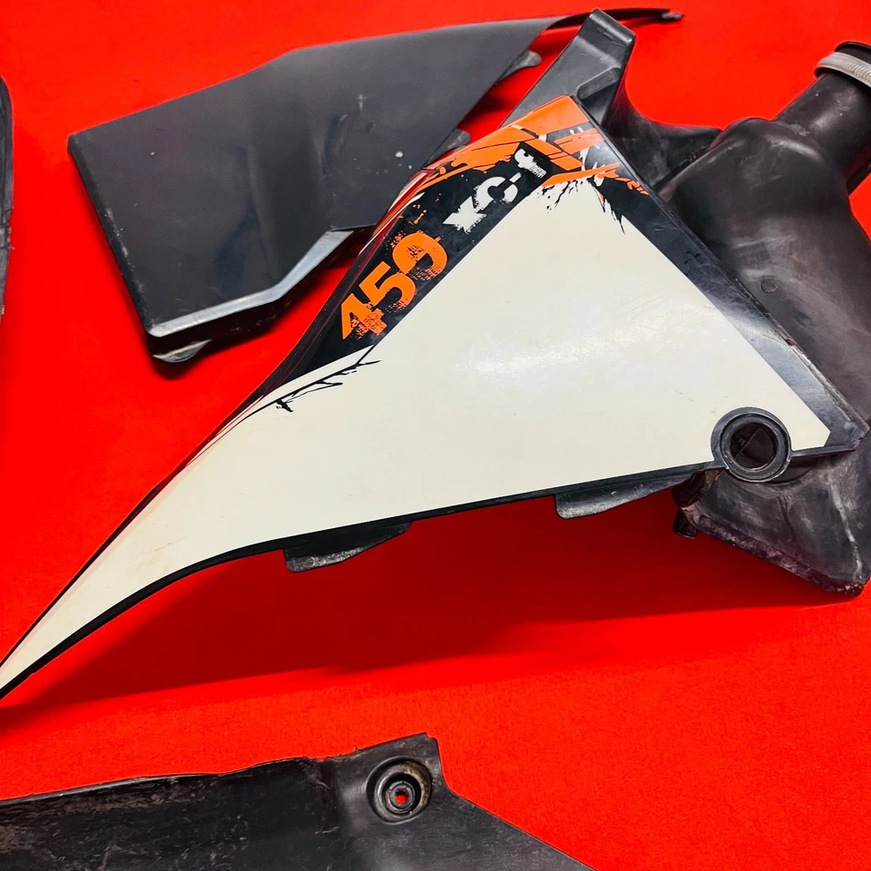 KTM450 AIR BOX BOTA DE ADMISIÓN COMPLETA ORIGINAL OEM KTM 450 505 XCF SXF EXC (07-12) Foto 4 de 4
