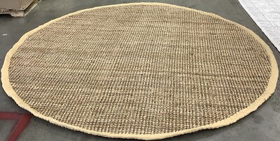 NATURAL 9'-0'' x 9'-0'' Broken Thread Rug, Reduced Price 1172677541 NF747A-9R