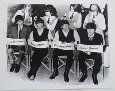 Iconic Classic THE BEATLES Reproduction Publicity Photograh Black & White