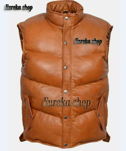 Men's Genuine Soft Lambskin Leather 