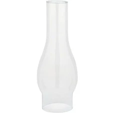Glass Chimney Shade 10" Vintage Kerosene Hurricane Oil Lamp Shade Lantern Globe