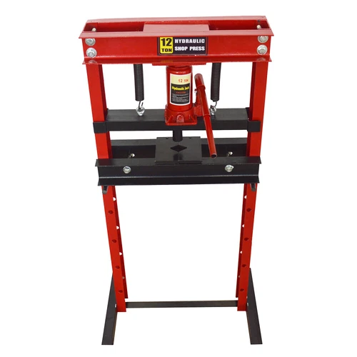 12 Ton Hydraulic Jack + Manual Hydraulic  Shop Press Floor Press H Frame
