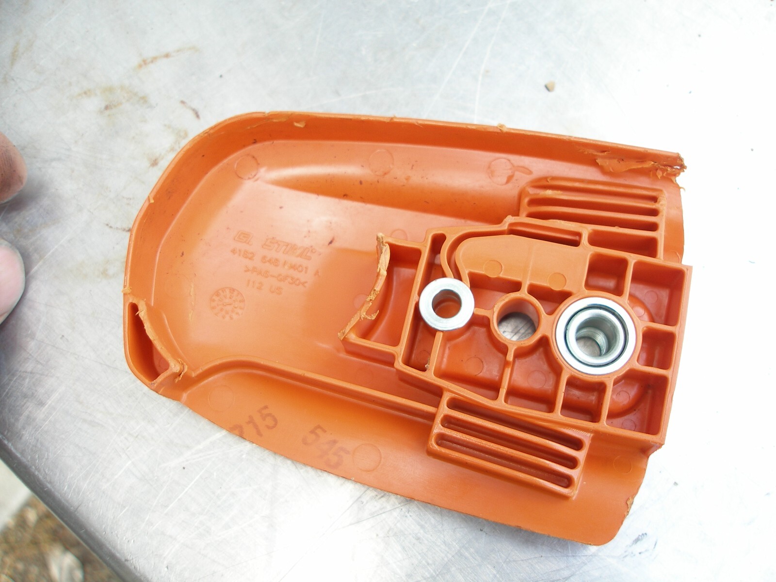 STIHL 4182 648 0401 OEM POLE SAW SPROCKET COVER 521 eBay