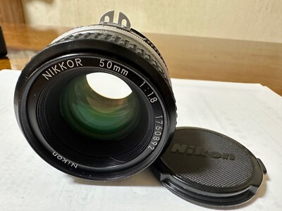 Nikon FE SLR Film Camera+MD12+Ai Nikkor 50mm F1.8【FROM JAPAN