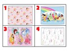 PRINCESS DISNEY CEILING LIGHT SHADE OR TABLE LAMPSHADE-4 DESIGNS-3 SIZES