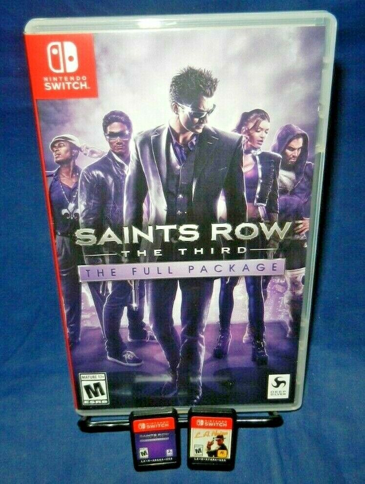 Saints Row The Third [ The Full Package ] (Nintendo Switch) NEW