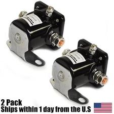 Snow Plow Motor Solenoid fits Meyer # 15370 Stock # 1306070 2 pack