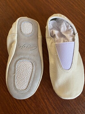 NEW Capezio EM1C/EM1 Agility Acrobat-Gymnastic Shoes, WHITE, CHILD/ADULT