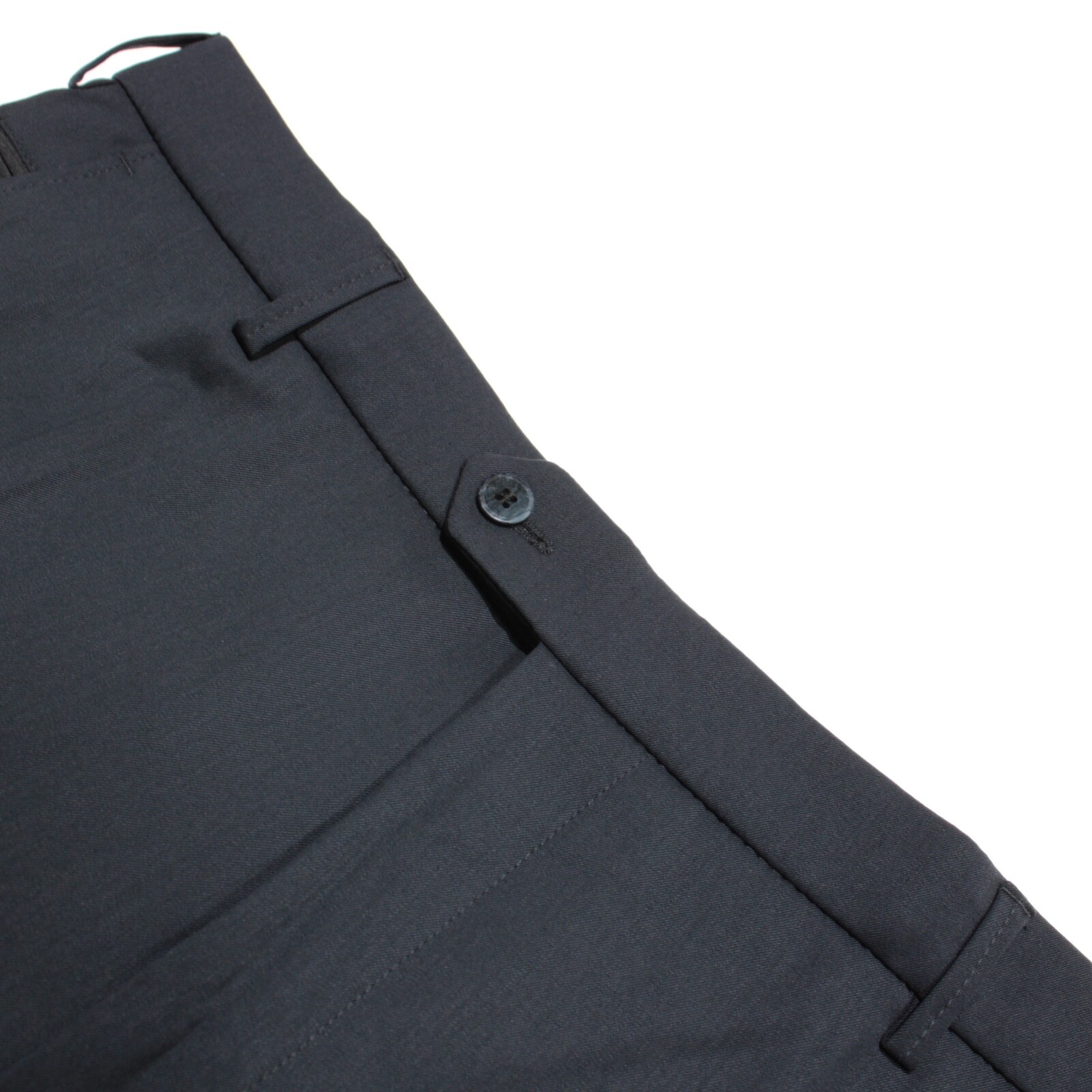 Pantalones de vestir Meyer nuevos con etiquetas talla 114 alto 42 US Bonn en mezcla de lana azul liso