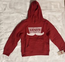 Levi  s Boys Size M Red Pullover Hoodie