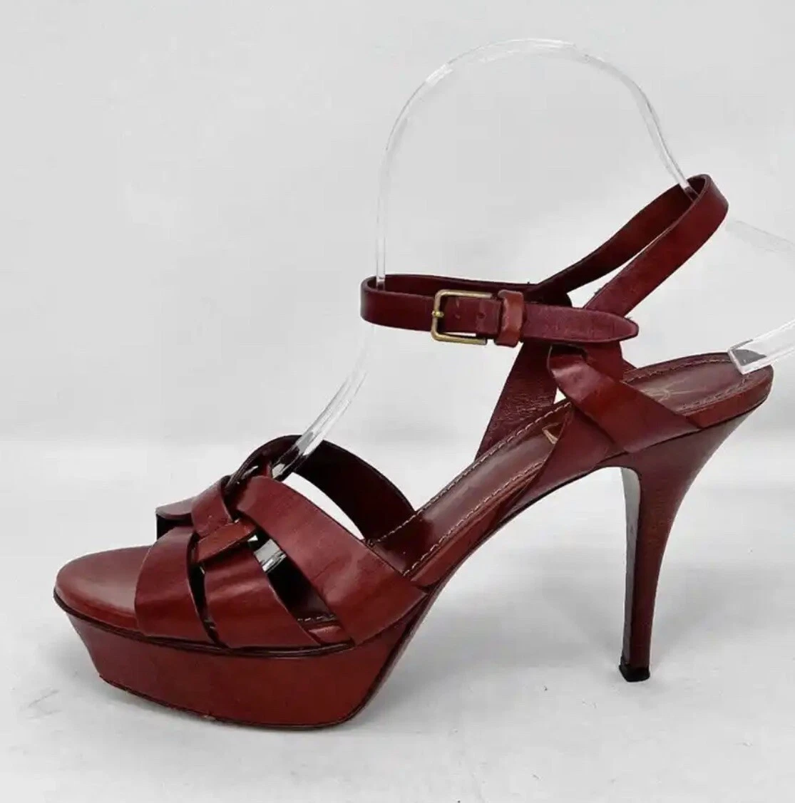 YSL Saint Laurent Tribute Platform Sandal SIze 38.5 eBay