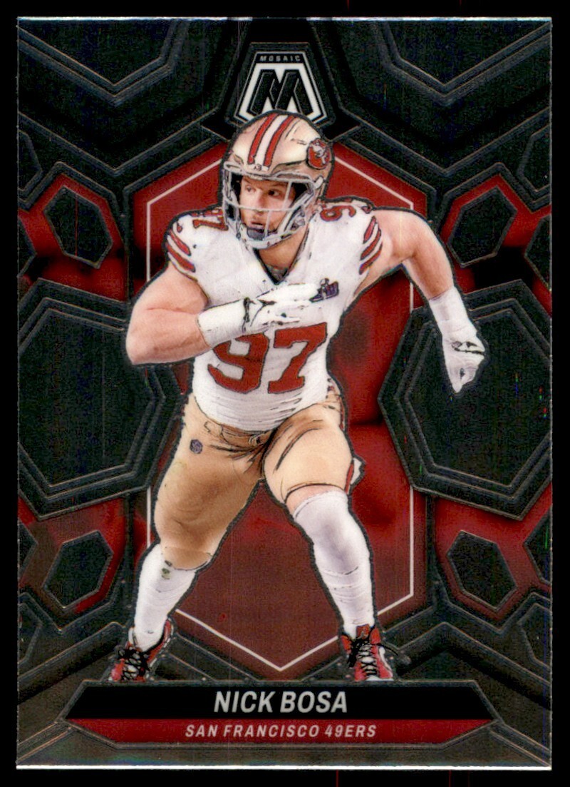PANINI NFLカード SELECT FIELD LEVEL PRIZM NICK BOSA SAN FRANCISCO 49ERS 26/75 #250 送料無料 中古 IT1 PANINI NFLカード SELECT FIELD LEVEL PRIZM NICK BOSA SAN