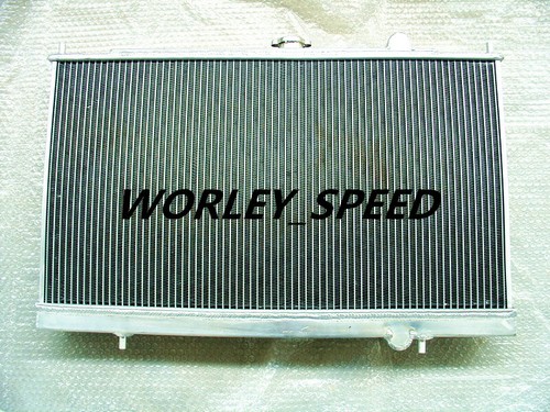 Radiator For Aftermarket Mitsubishi Lancer EVO 4 5 6 IV V VI MT CP9A/CN9A 96-01 - Picture 2 of 8