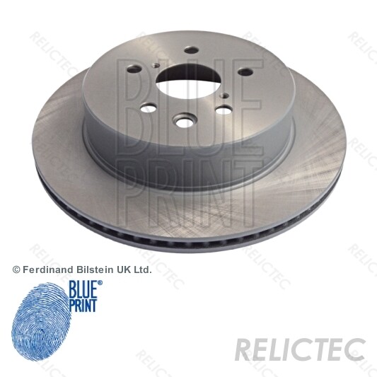 Rear Brake Disc for Lexus Toyota:GS,IS,CROWN,IS-C,MARK X