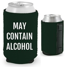 Puede contener alcohol magnético lata Coolie; neopreno, plegable