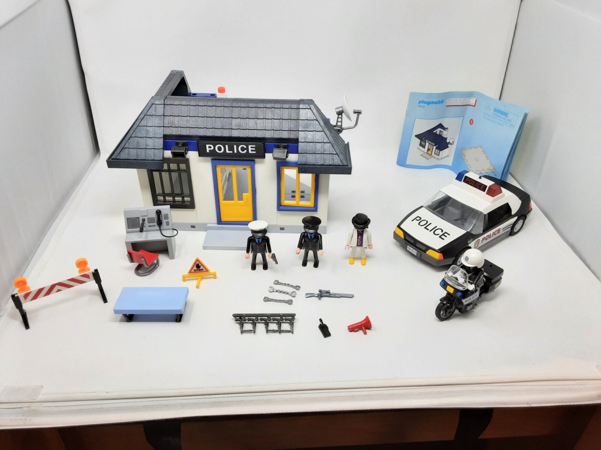 Elicottero Carabinieri Playmobil City Playmobil Carabinieri Playmobil 70568 Della  Polizia Stazione Di Polizia Portatile Playmobil Playmobil, image size:1200x900