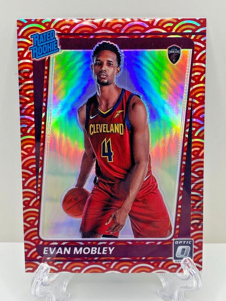 2021-22 Panini Donruss Optic Evan Mobley Photon Rookie SSP CASE HIT Cavs RC #175