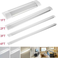 LED Batten Linear Tube Light 1FT 2FT 3FT 4FT Ceiling Sur-face Mount Lights Lamps