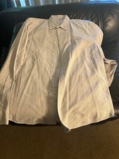 Uni Med slim long sleeve shirt w/ pocket  nice studio wardrobe sale